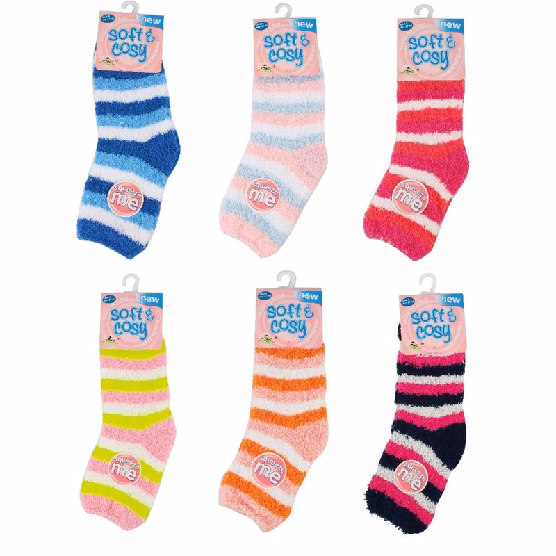 Women's Fuzzy Socks Assorted