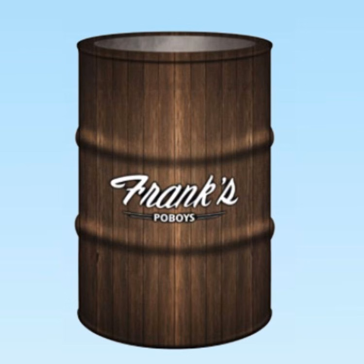Drum Wraps: 55-Gallon Full Digital Trash Drum Wrap Sleeves