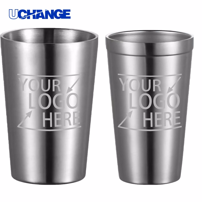 Stainless Steel Pint Cup Container (18.6oz)