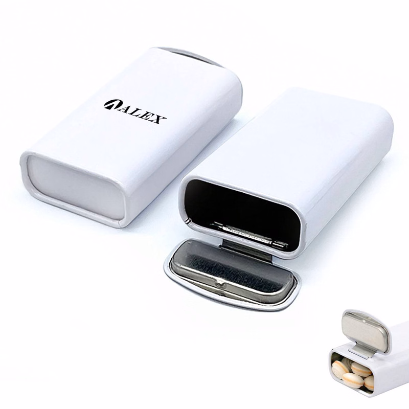 Small Candy And Chewing Gum Flip Lid Iron Box