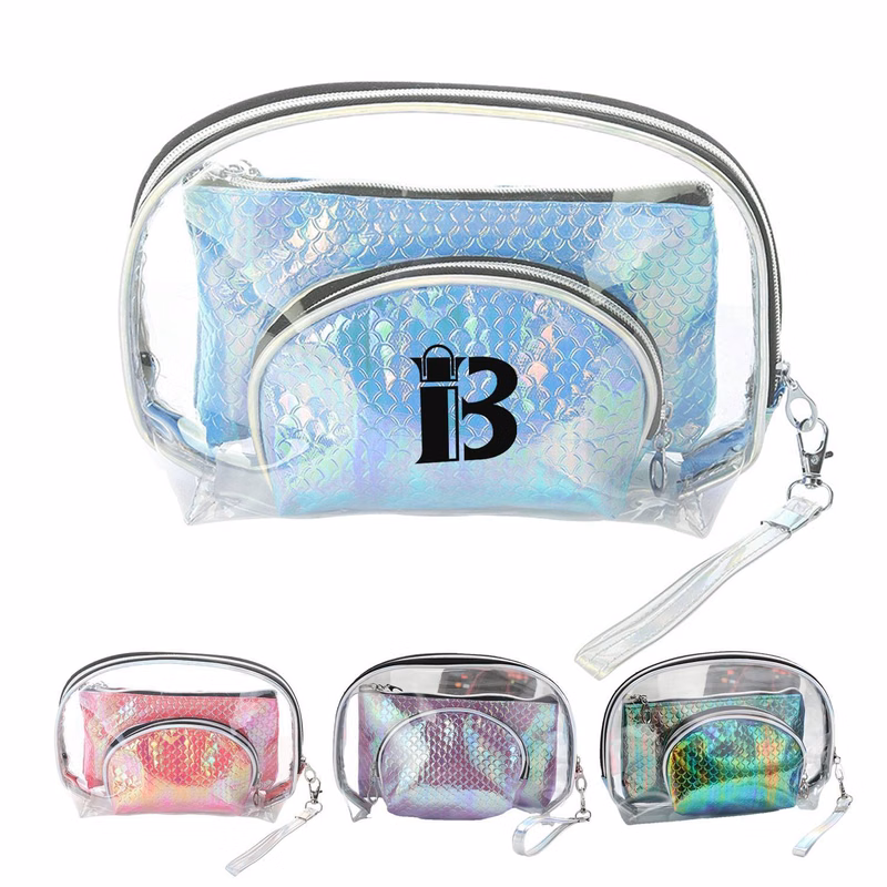 PVC Travel Waterproof Large-Capacity Wash and Makeup Bag