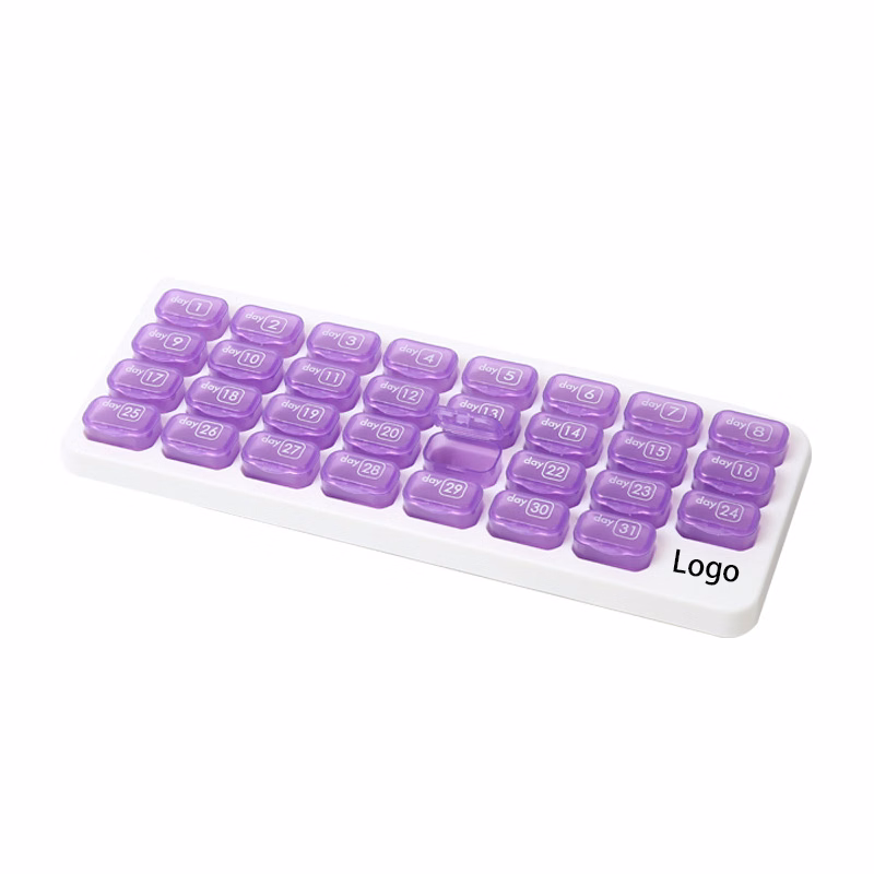 31 Compartments Monthly Pill Organizer