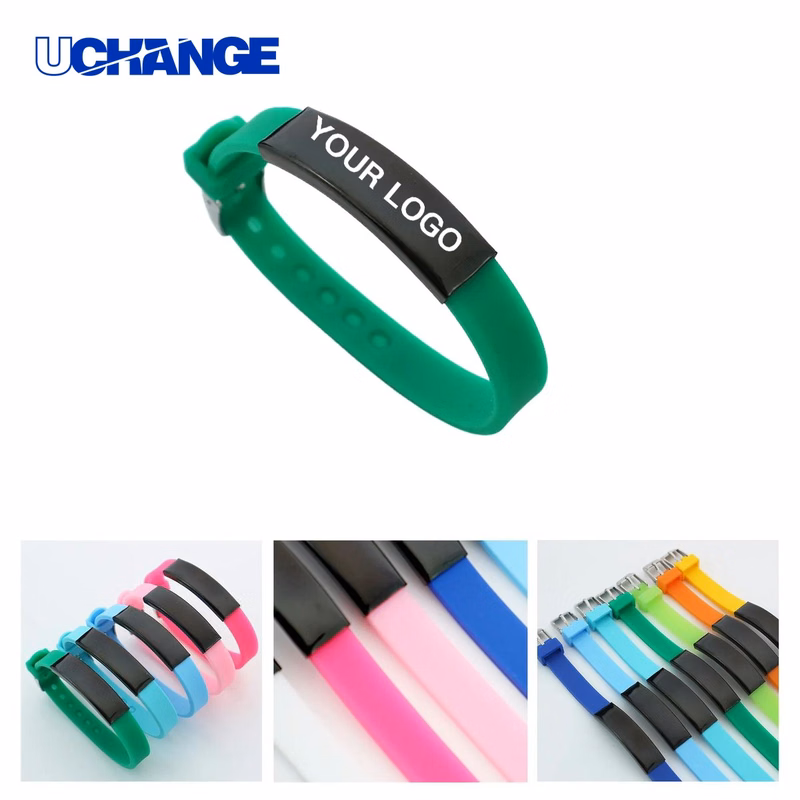 Adjustable Glidelock Silicone Bracelet