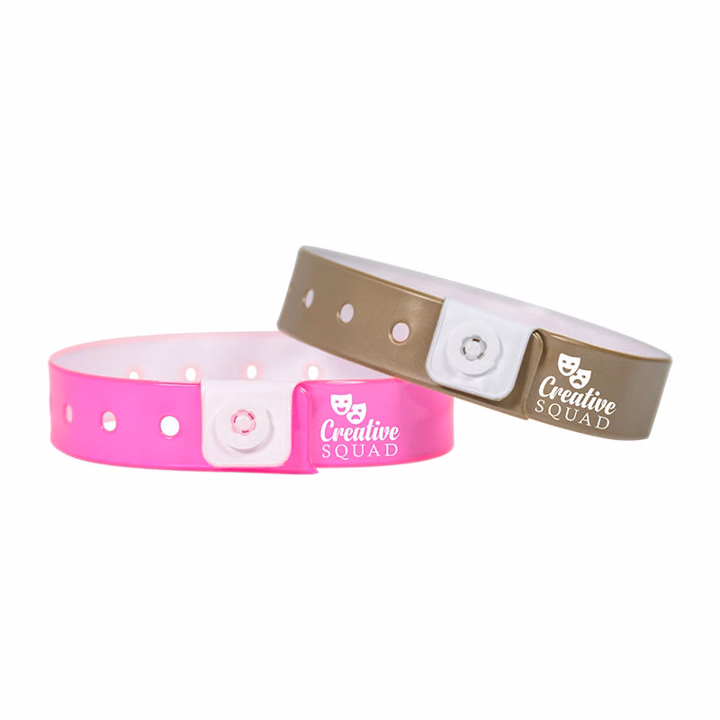 Low Minimum Vinyl Wristbands