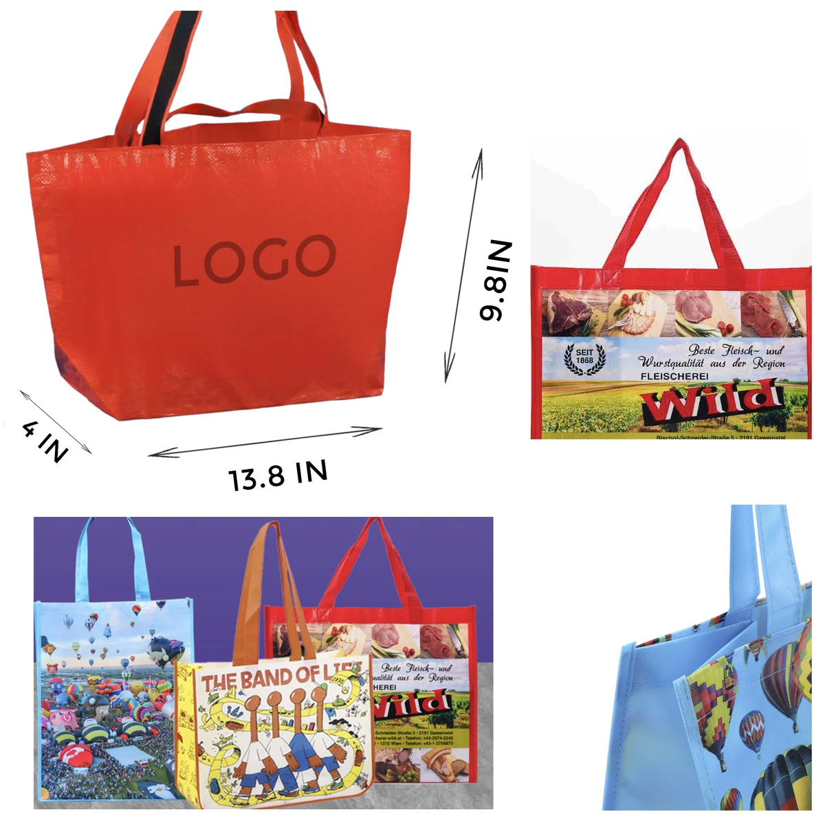 Stylish Laminated Non Woven Bag 1
