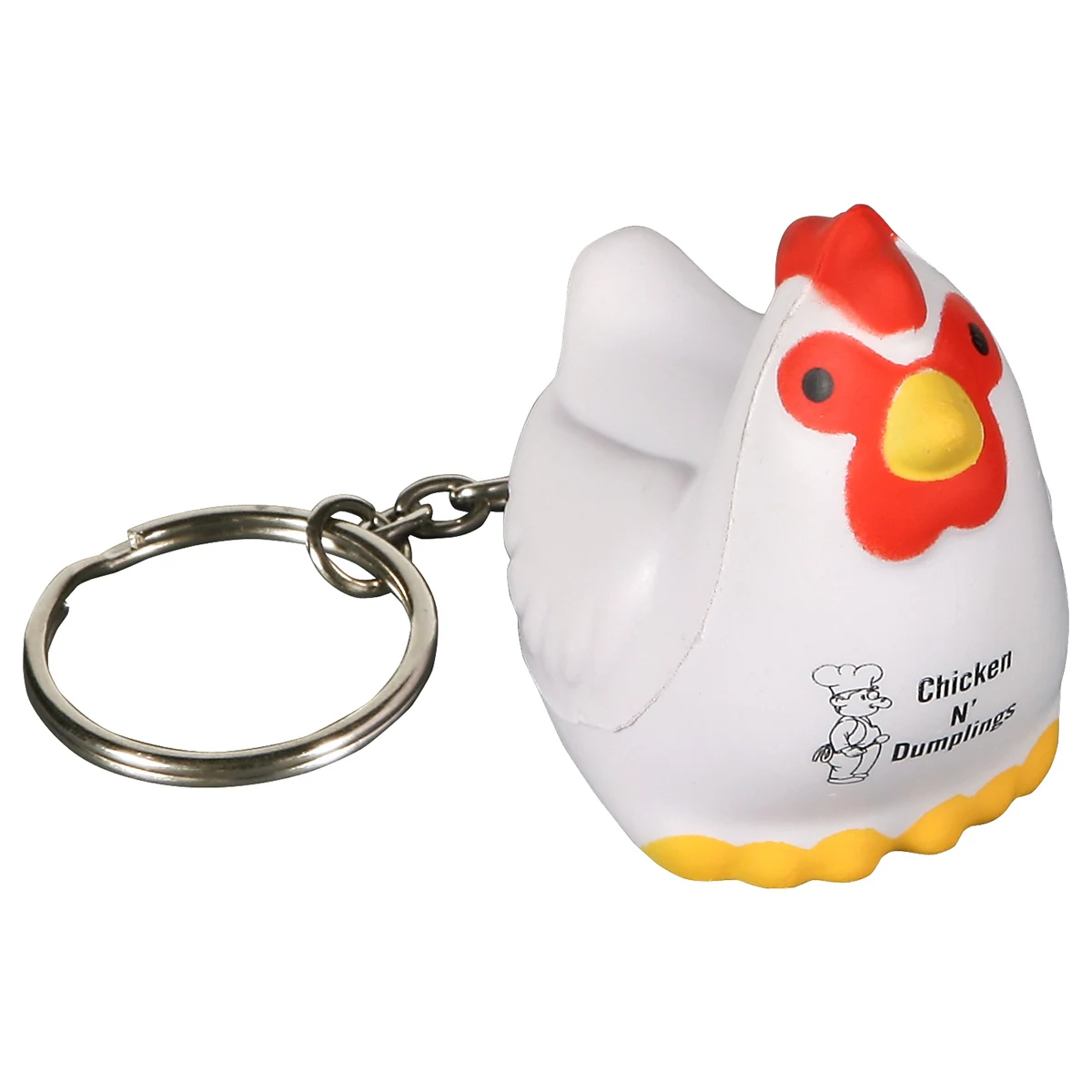 Chicken Stress Reliever Key Chain 1