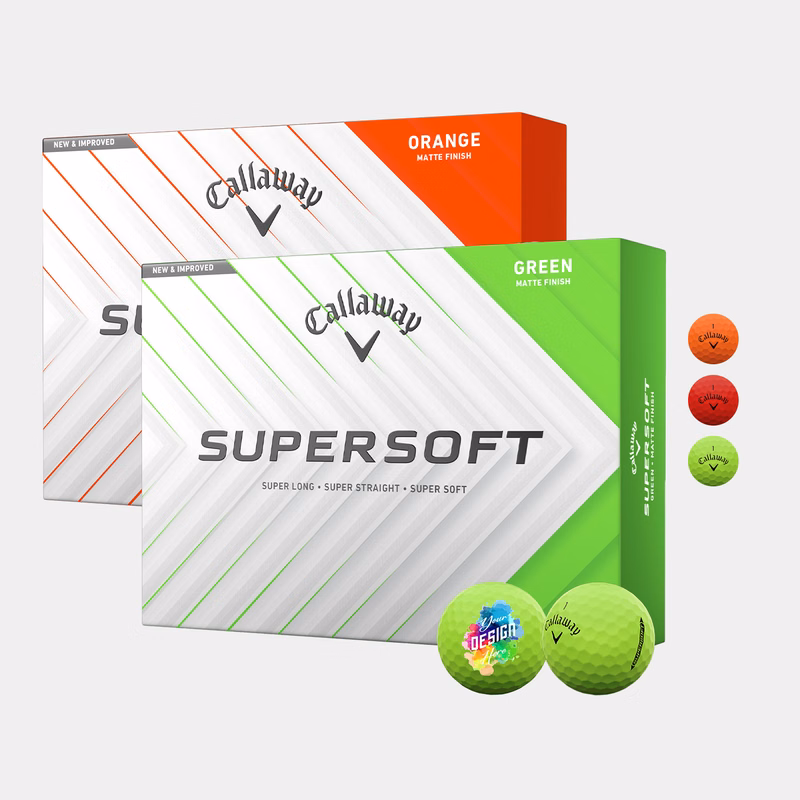 Callaway® 12 Pack Supersoft Matte Golf Balls
