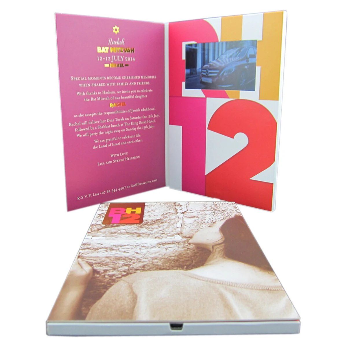 VidU 5.0" HD High-Definition Video Mailer And Brochure With Full Color Printing 1