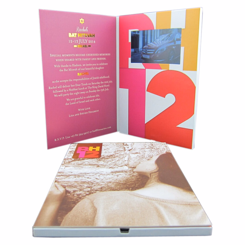 VidU 5.0" HD High-Definition Video Mailer And Brochure With Full Color Printing