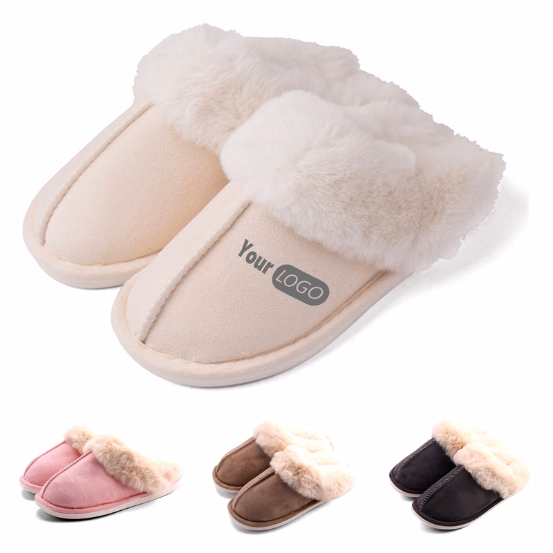 Super Soft Velvet Super Soft Customizable Plush Slippers