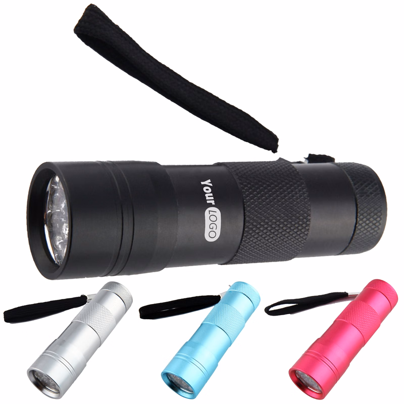 Aluminum Alloy Purple Light Banknote Verification Flashlight