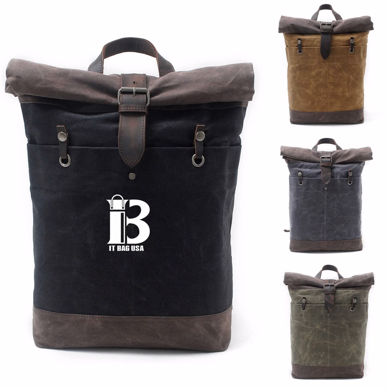 Canvas Multi Color Outdoor TravelBatik Backpack