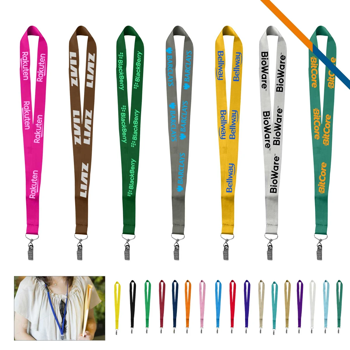 Ganio Polyester Lanyard 1