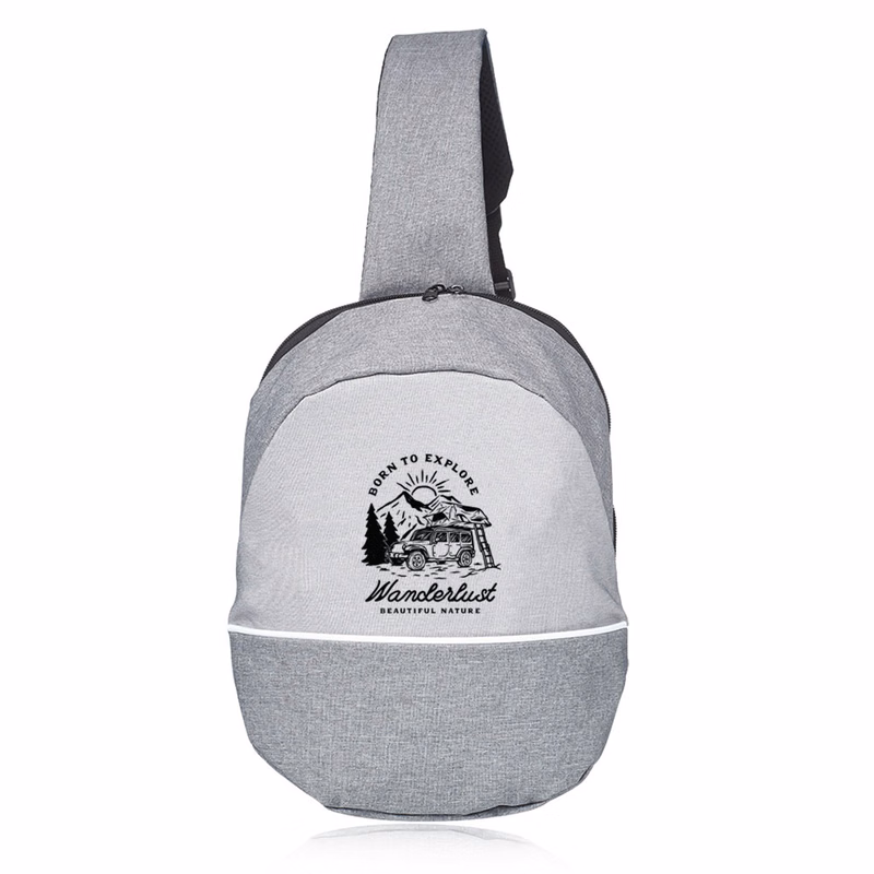 Shoulder Crossbody Backpack (1 Color Imprint)
