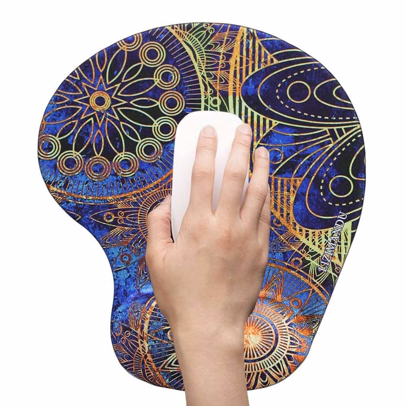 Custom Shape Lightweight Mouse Pad With Ergonomic Support