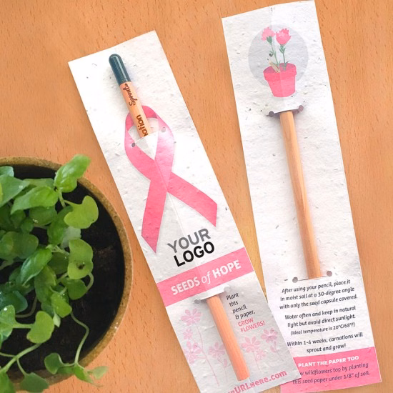 Seeds Of Hope Sprout Pencil With Wildflower Seed Paper
