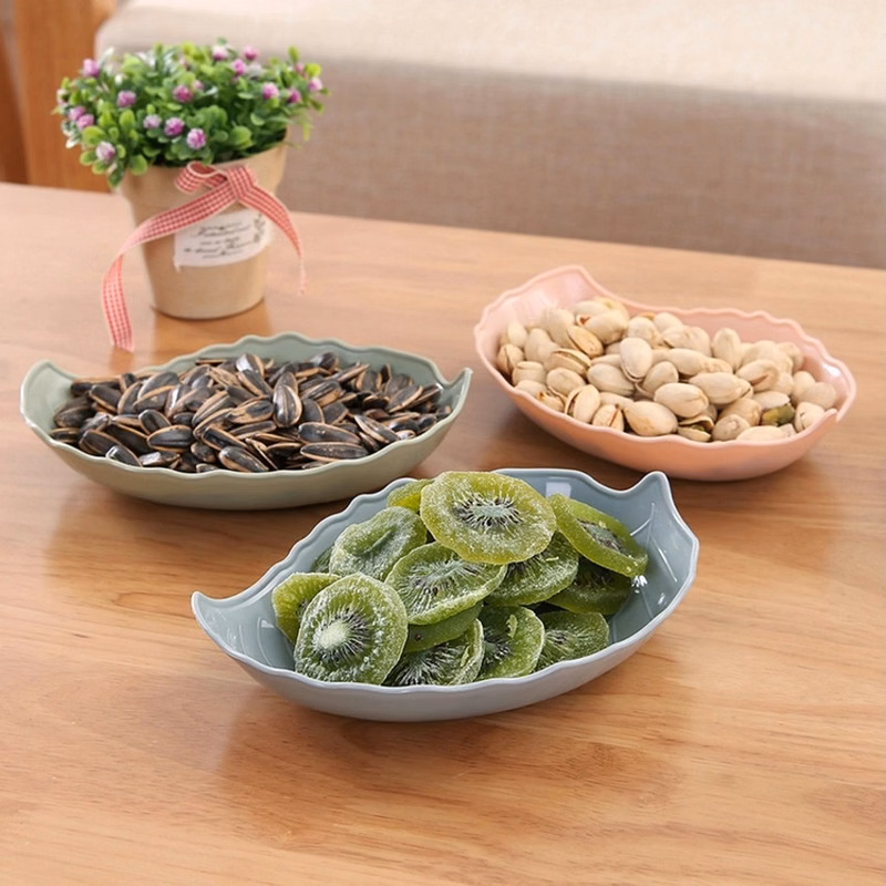 Leaf Shaped Fruit Dish
