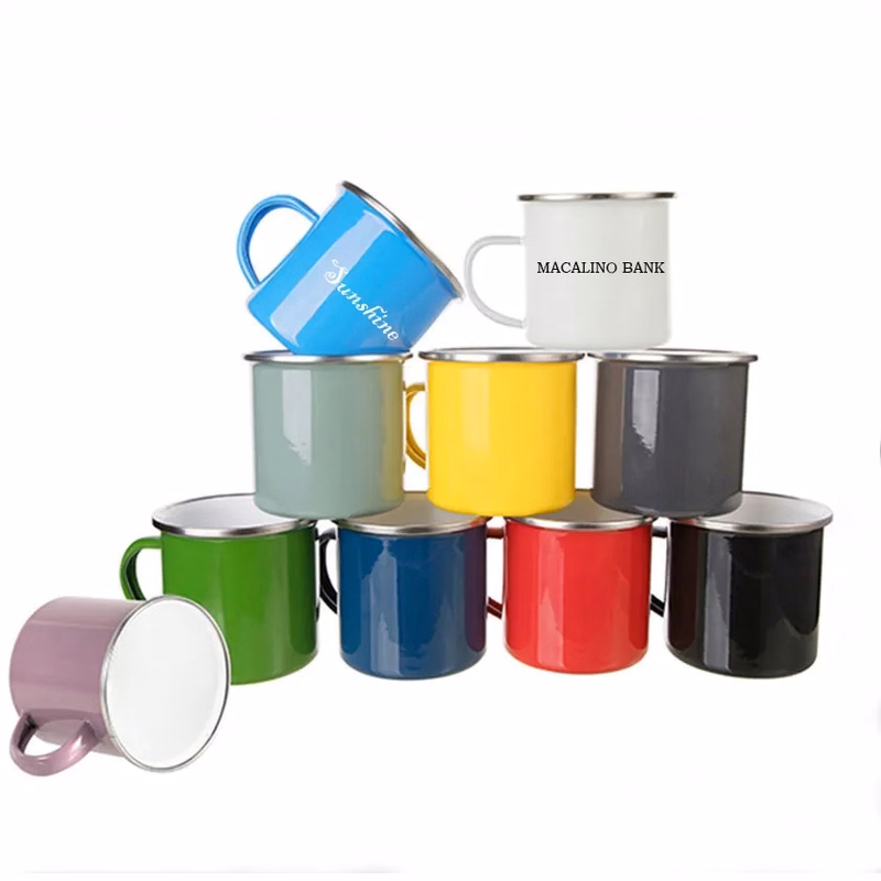Enamel Metal Mug