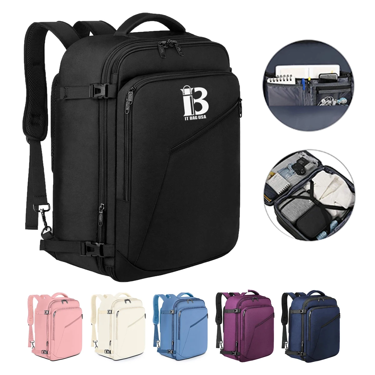 Multifunctional Business Oxford Cloth Computer Backpack 1