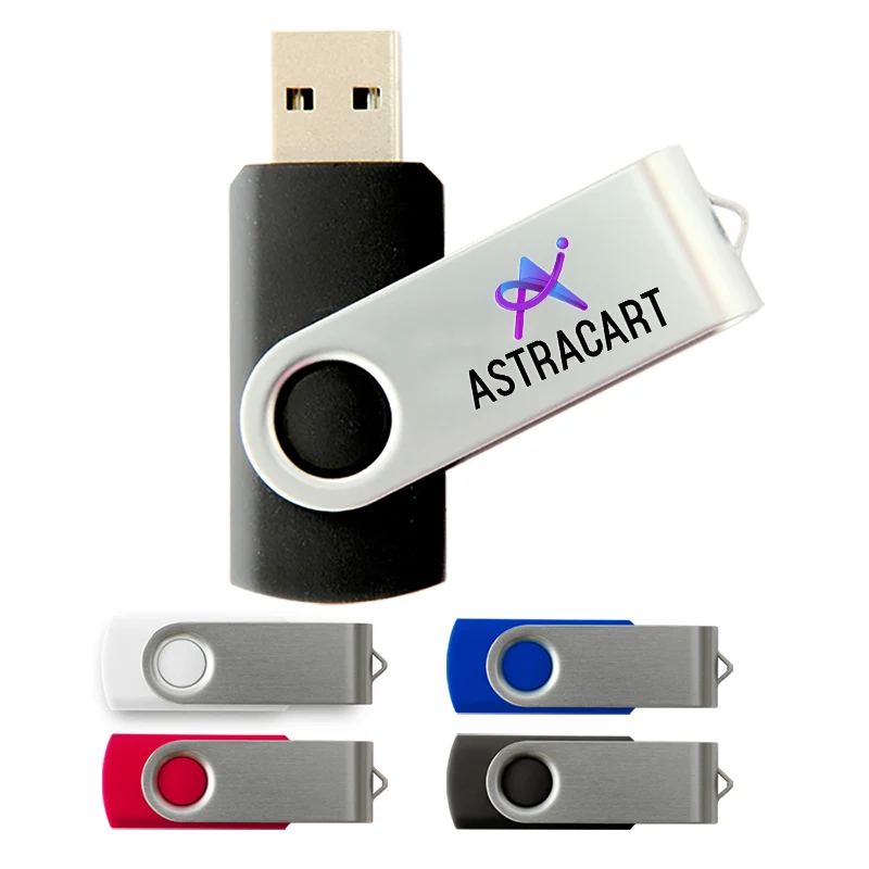 Rush - Swivel USB Flash Drive 4GB 1