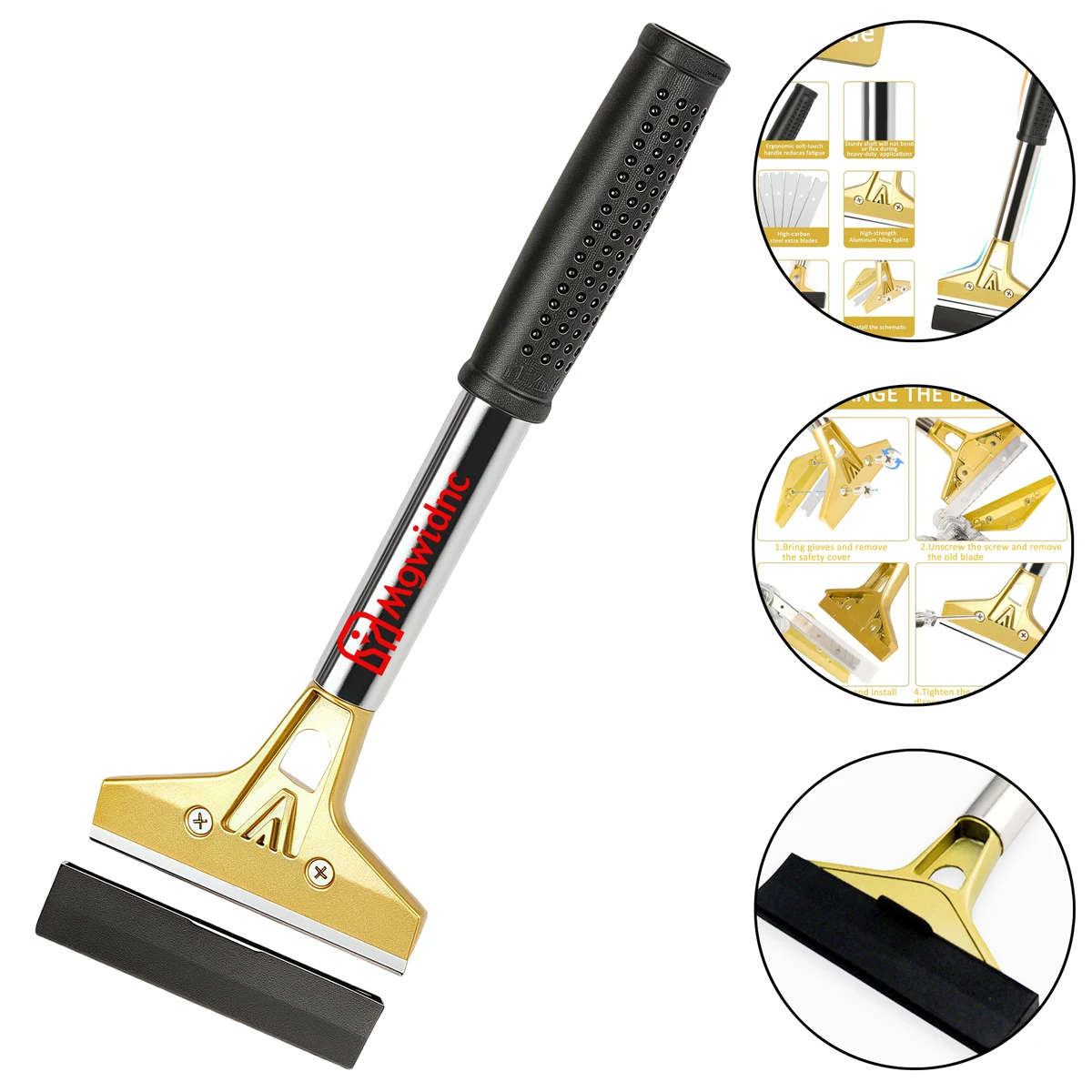 Heavy Duty Aluminum Alloy Scraper for Tile 1