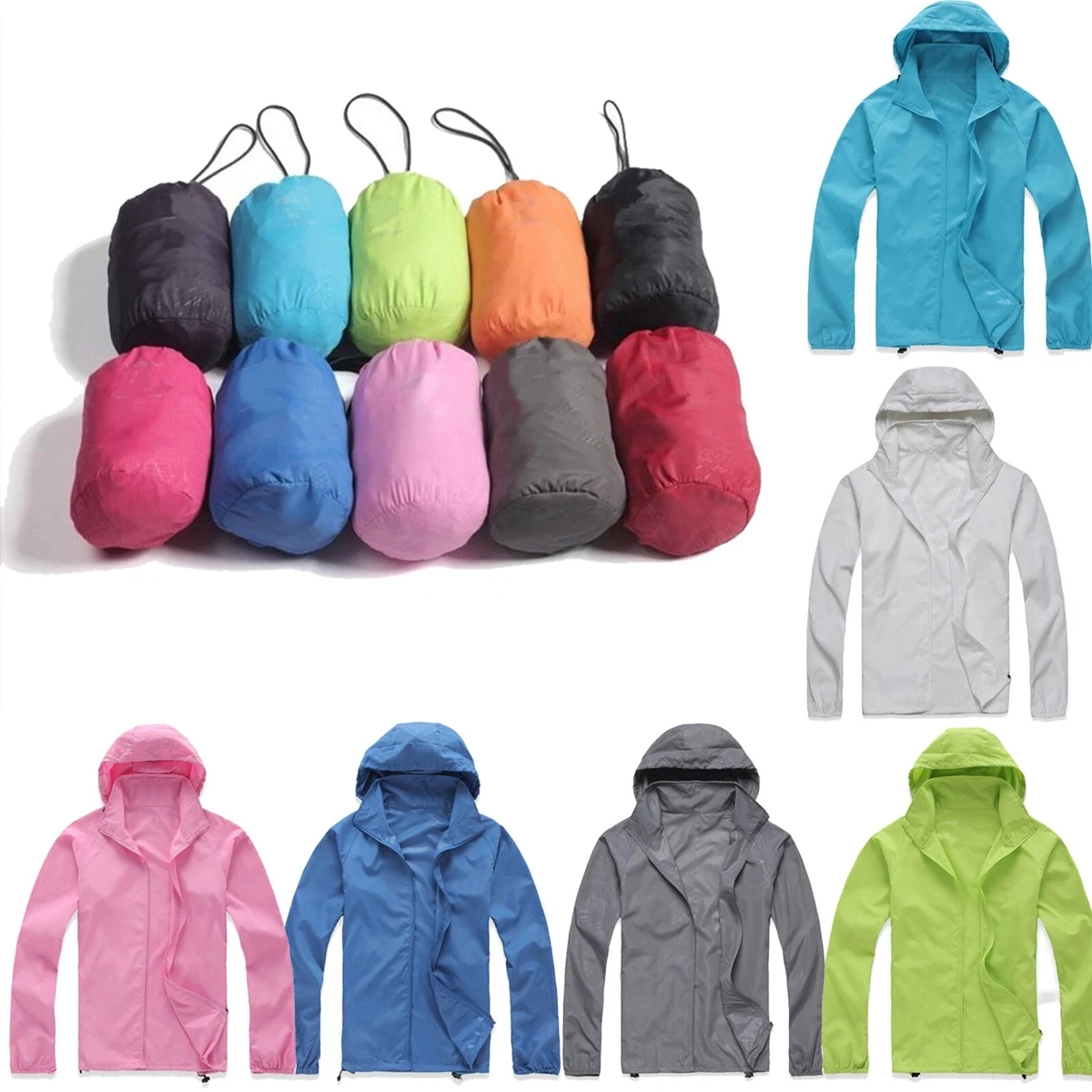 Fashion Waterproof Sunscreen Jacket 1