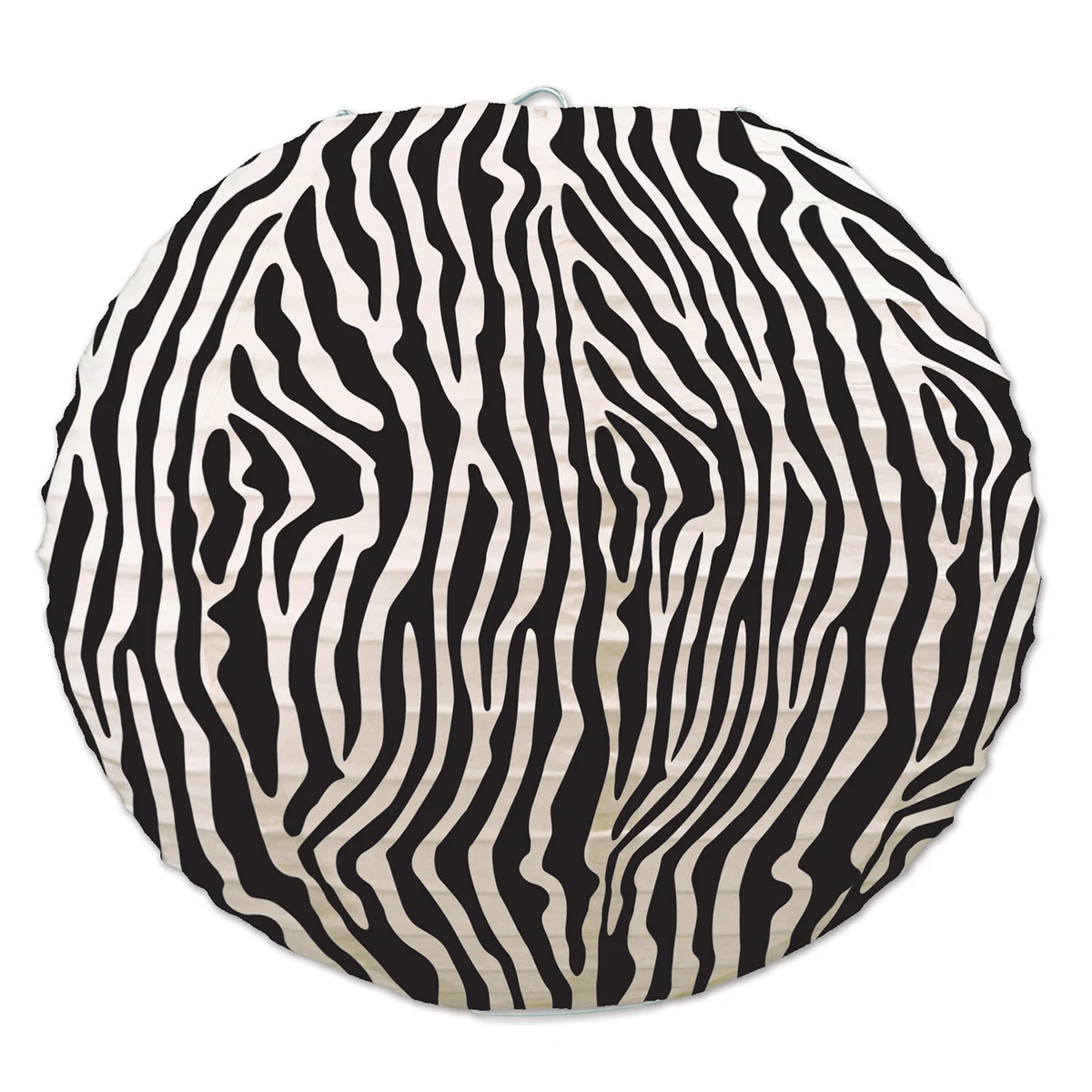 Zebra Print Paper Lanterns 1