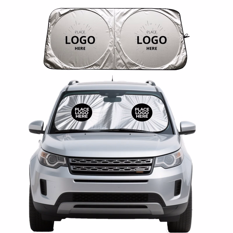 Double - Circle Car Sunshade