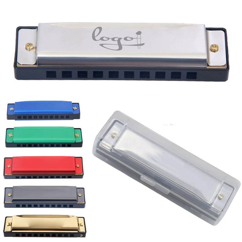 10 Hole 20 Tone Matte Harmonica