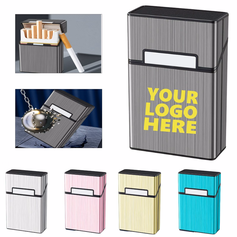 Anti-Pressure Cigarette Case with Pressure Seal