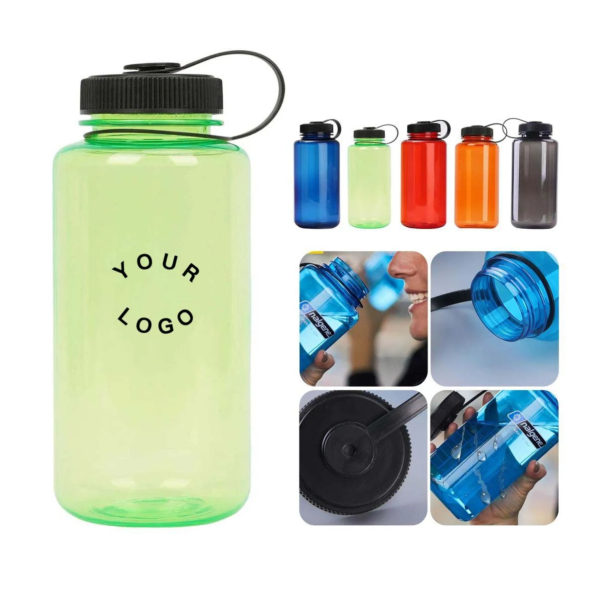 Outdoor Water Bottle with Easy Cleaning Design 1