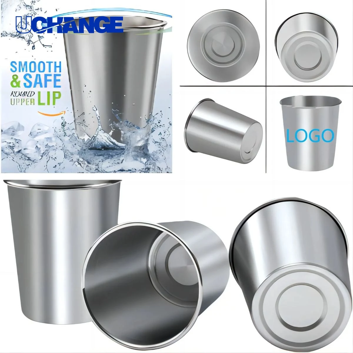 12 oz Stainless Steel Cup Drinkware for Kids and Adults 1