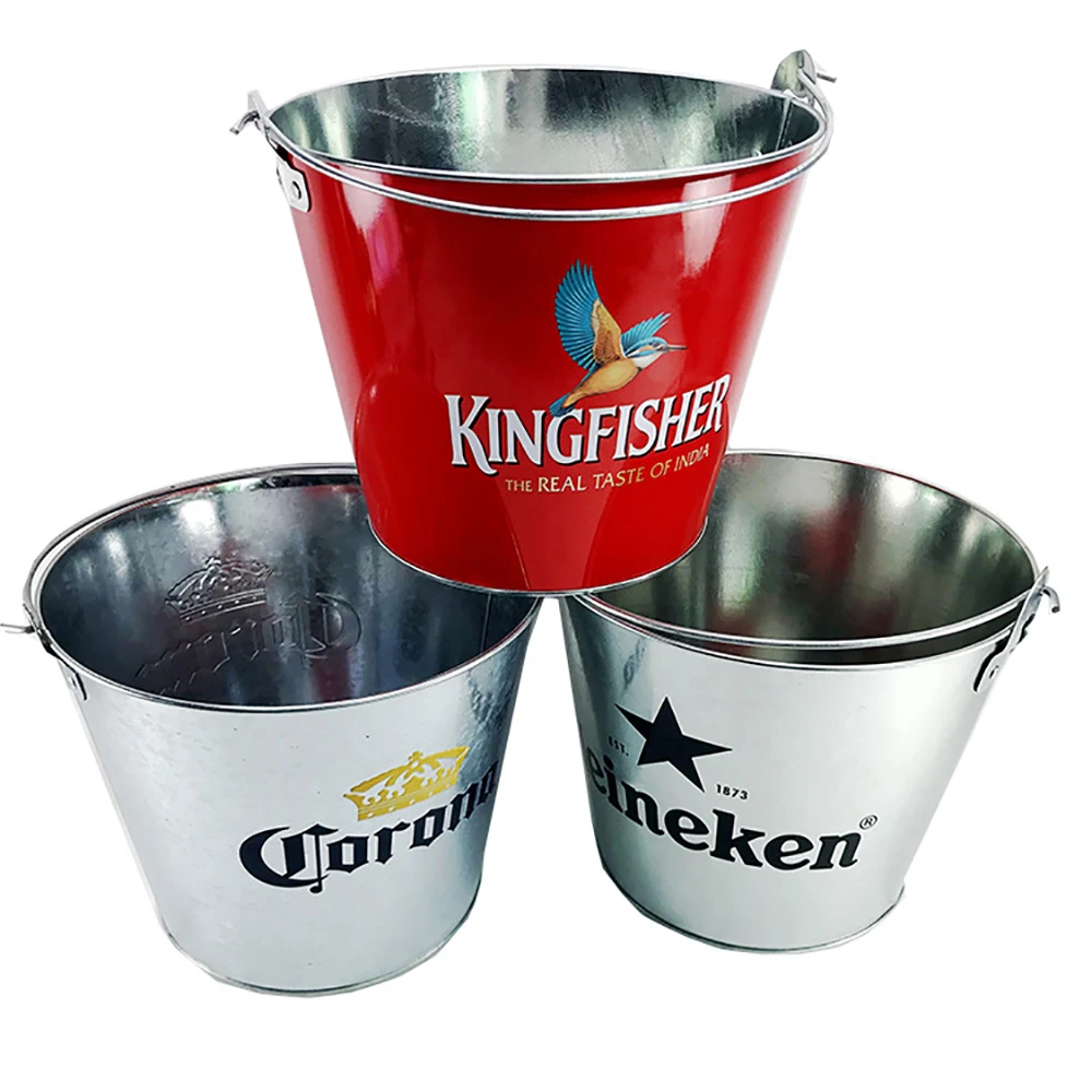 5L Tinplate Ice Bucket 1