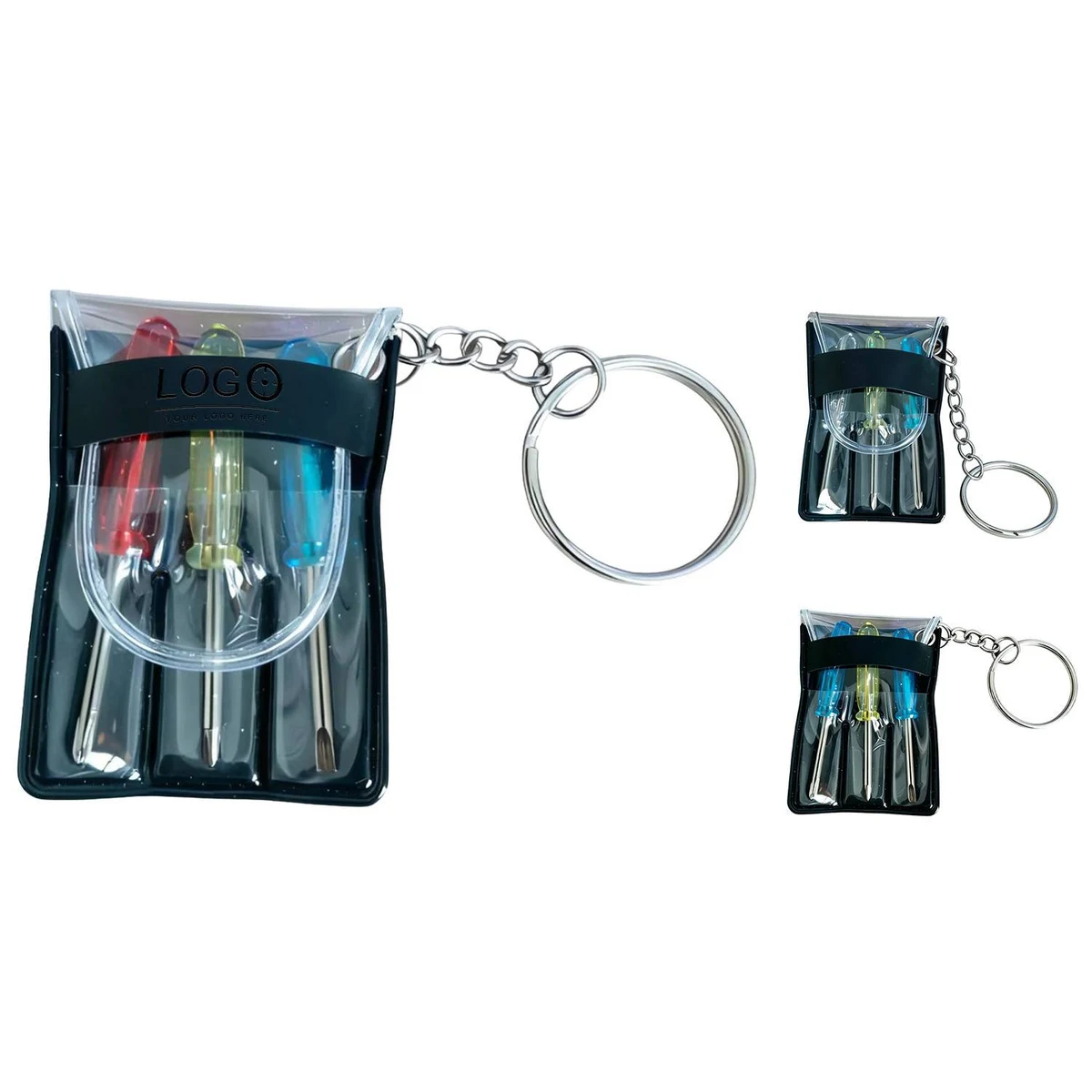 Portable Mini Precision Screwdriver Set Keychain 1