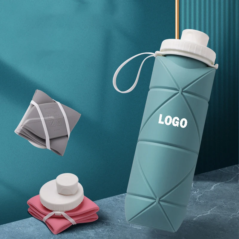 Portable Silicone Folding Water Cup Large-Capacity Telescopic Cup 1