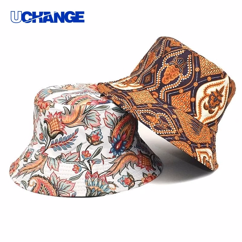 Reversible Dye-Sublimation Bucket Hat for Outdoor Use