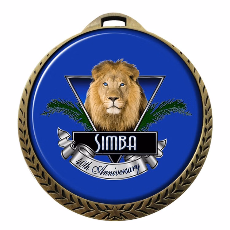 Express Vibraprint™ Insert Medal (1-3/4")