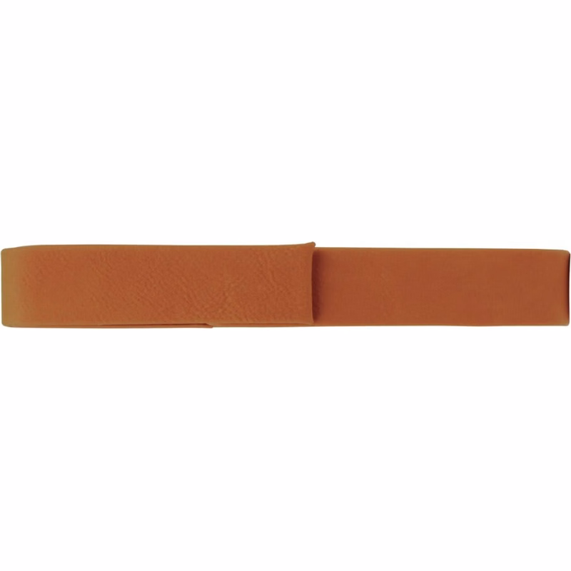 6 1/2" x 1" Rawhide Leatherette Single Pen Case