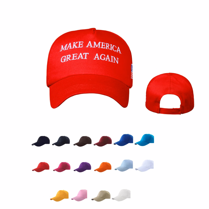 Pure 5 Panel Cotton Baseball Caps