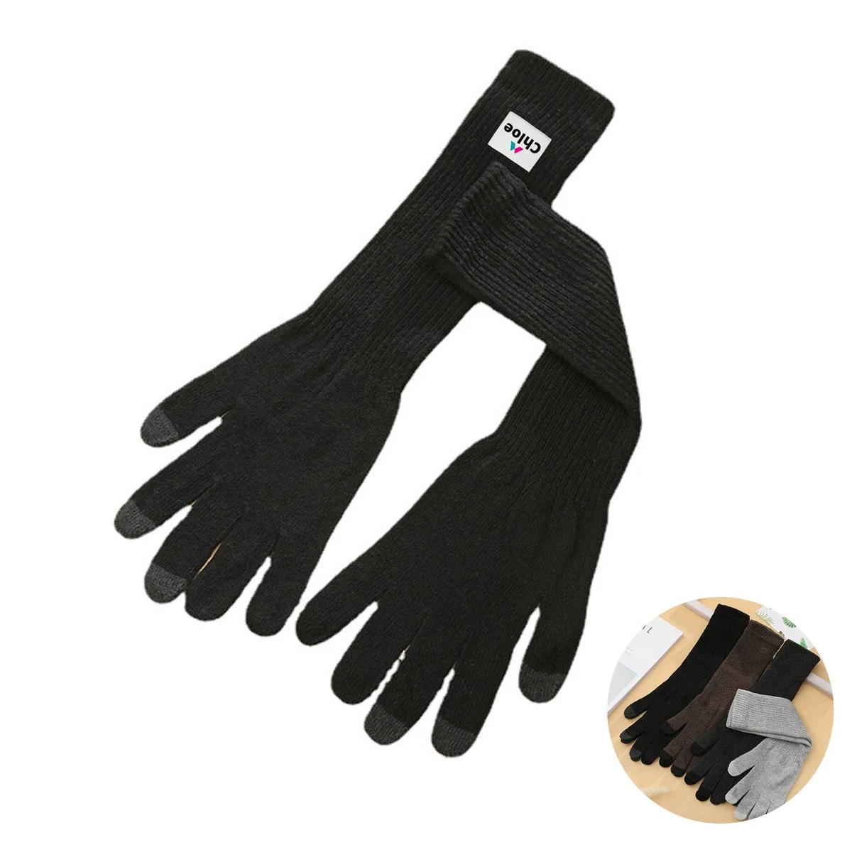 Long Finger Gloves 1