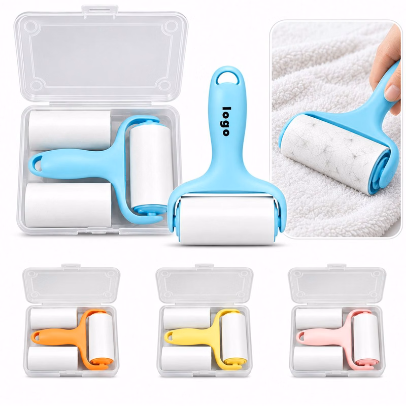Reusable Portable Lint Roller with Storage Case