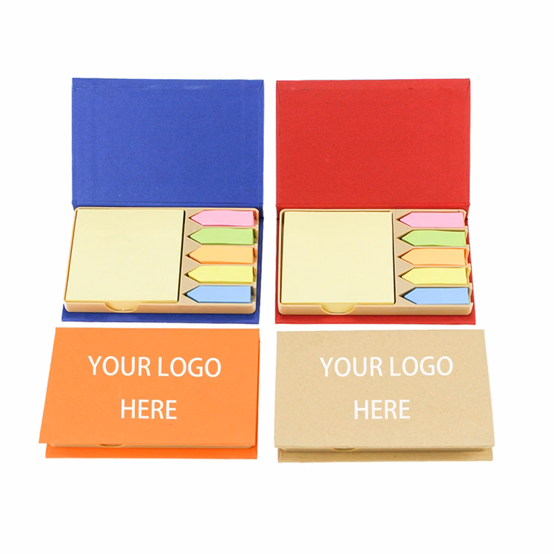 MOQ:50pcs Recycled Kraft Paper Sticky Notes
