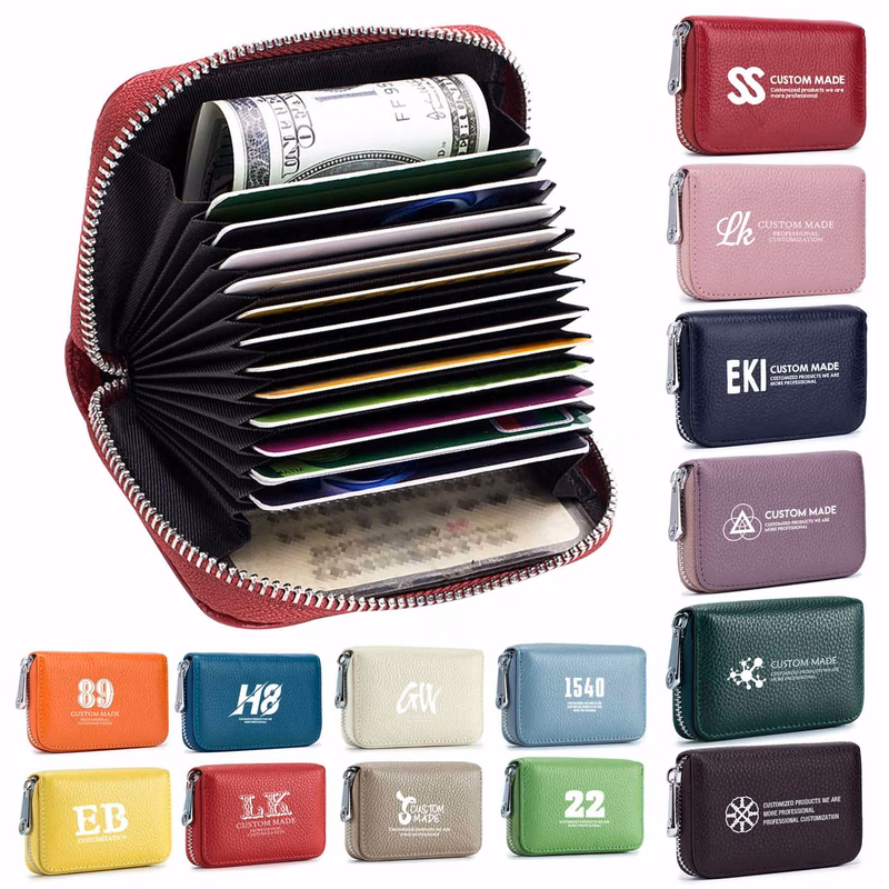 RFID Blocking 12 Slots Credit Card Holder