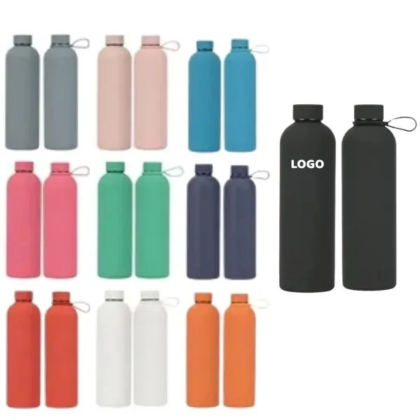 Stainless Steel Water Bottle with Insulated 17 oz 1