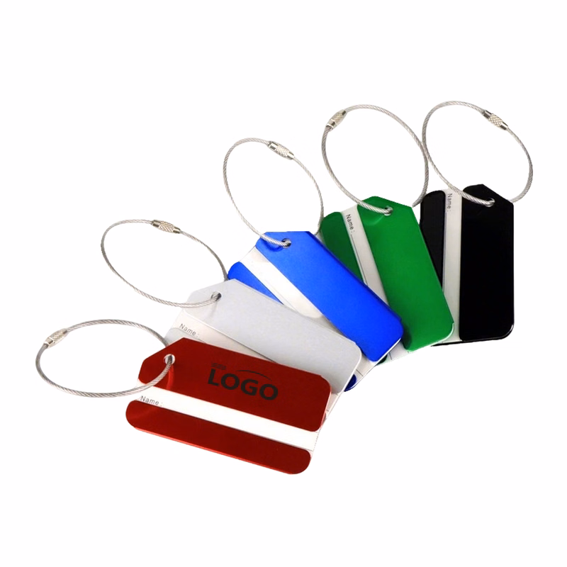 Metal ID Tag Aluminum Airline Baggage Luggage Plate