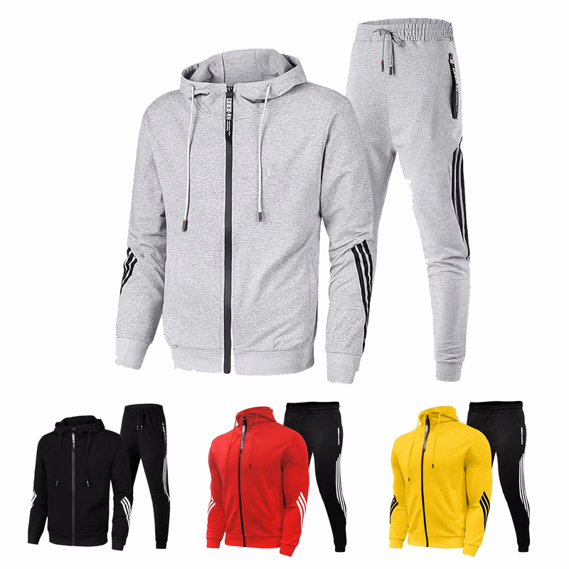 Casual Sweater Hooded Two-Piece Set