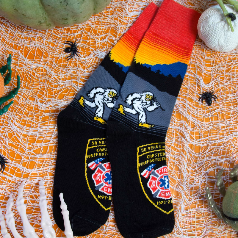 Casual Halloween Socks - Spooky Style for Your Feet - American Made