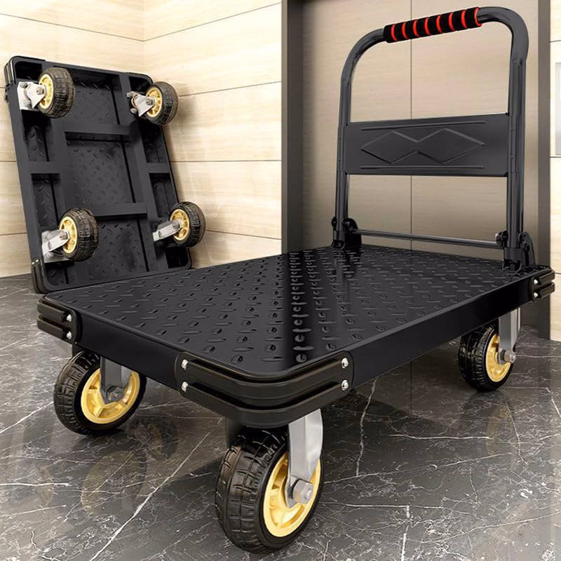 Foldable Utility Cart - Heavy Duty Portable Hand Truck