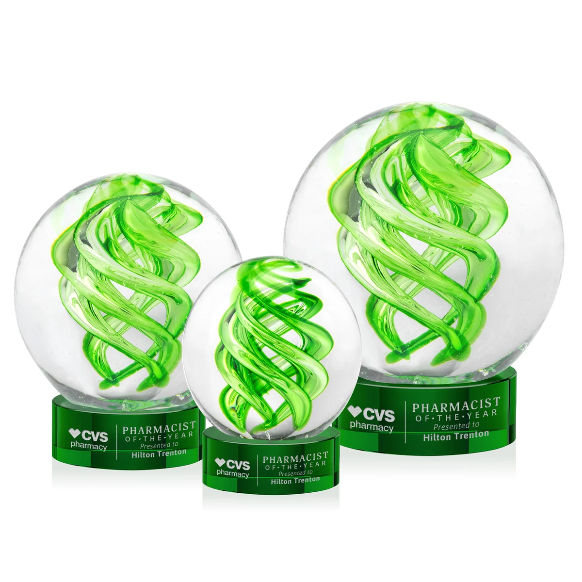 Vortex Award on Stanrich Base - Green 1
