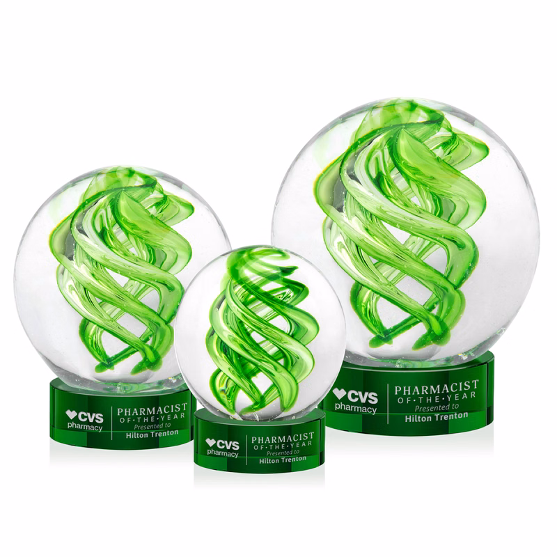 Vortex Award on Stanrich Base - Green